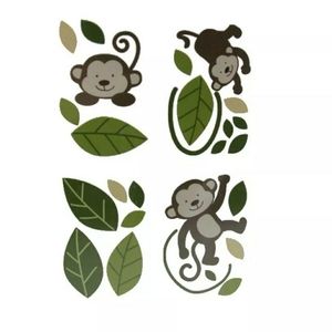 👶BABIES R US Wall decal set MONKEYS